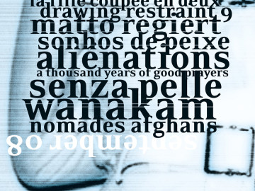 Projekt «Programmplakat Kinok Cinema St.Gallen 2008»